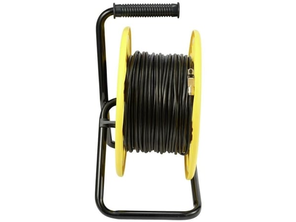 Renkforce RF-5264732, 60 m, Cat6a, S/FTP (S-STP), RJ-45, RJ-45, Sort