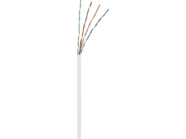 Renkforce RF-5043778, 5 m, Cat5e, U/UTP (UTP), RJ-45, RJ-45, Hvit