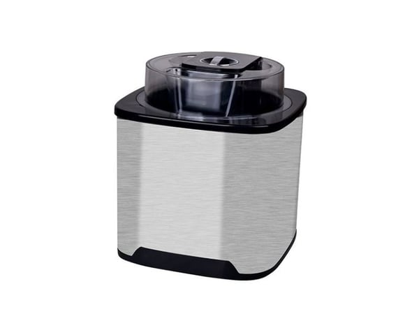 Guzzanti GZ 159, Jäätelöpirtelökone, 2 L, 45 min, 1 kulhoa, 12 W, Musta, Ruostumaton teräs