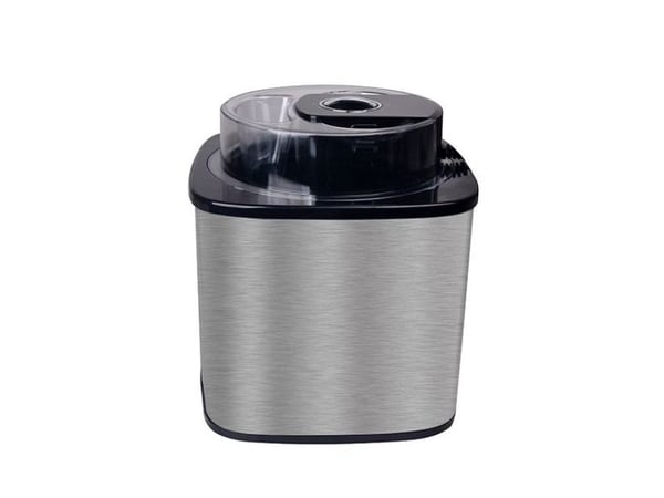 Guzzanti GZ 159, Jäätelöpirtelökone, 2 L, 45 min, 1 kulhoa, 12 W, Musta, Ruostumaton teräs