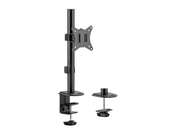 Gembird MA-D1-02 - Monteringssett (skjermarm) - for LCD-skjerm - stål, plastikk - svart - skjermstørrelse: 17"-32" - skrivebordsmonterbar