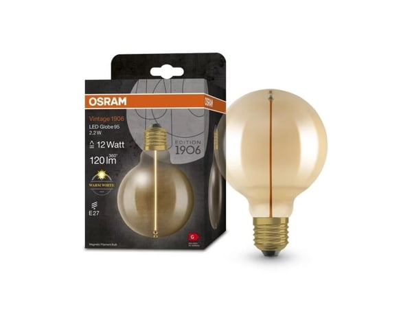 Osram 4099854049934, 2,2 W, 12 W, E27, 120 lm, 15000 t, Varm hvit