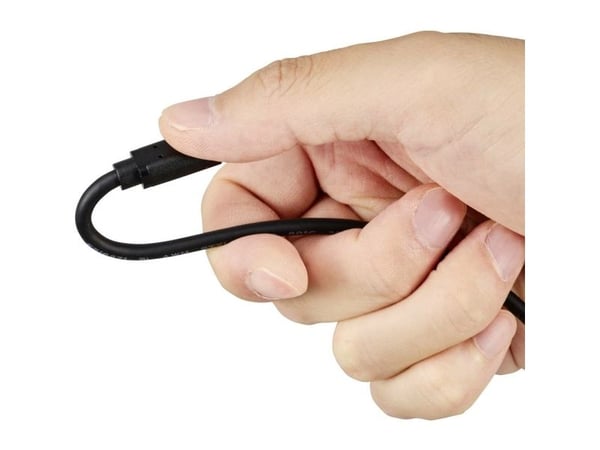 Renkforce RF-5720404, 1 m, USB A, USB C, USB 3.2 Gen 2 (3.1 Gen 2), 10000 Mbit/s, Sort