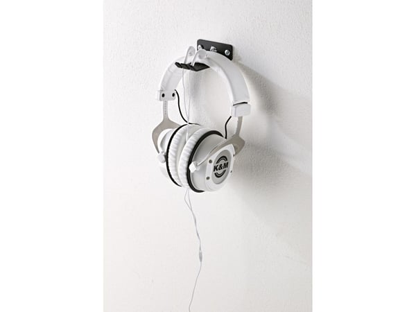 König & Meyer 16311.000.55, Hodetelefonholder, Stål, 96 g, Sort