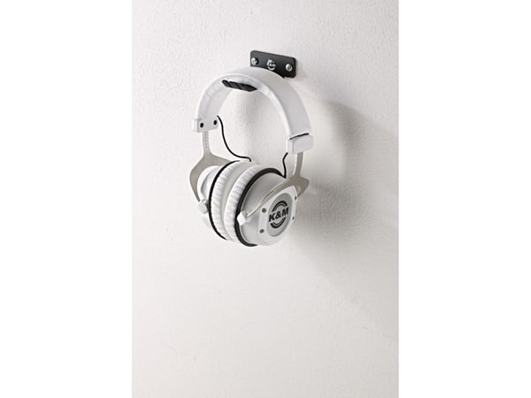 König & Meyer 16311.000.55, Hodetelefonholder, Stål, 96 g, Sort