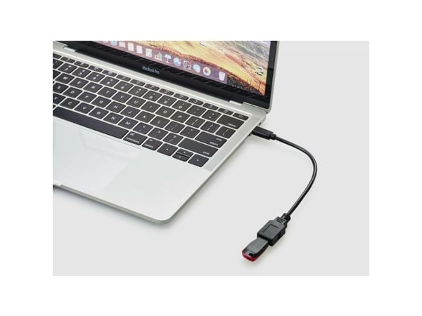 Renkforce RF-5720376, 0,15 m, USB A, USB C, USB 2.0, 480 Mbit/s, Sort