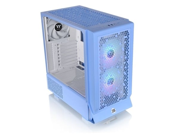 Thermaltake Ceres 330 TG ARGB - Mid tower - utvidet ATX (E-ATX) - sidepanel med vindu (herdet glass) - ingen strømforsyning (PS/2) - hydrangea blue...
