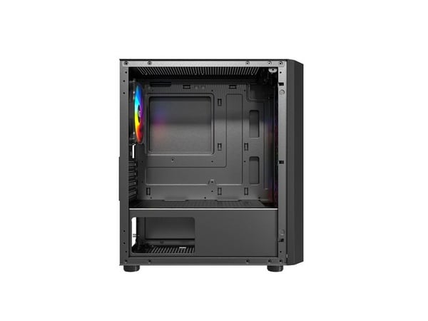 Nordic Gaming NGC-1143, Mini Tower, PC, musta, mikro ATX, Mini-ATX, Pelaaminen, Multi