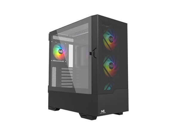 Nordic Gaming NGC-1167, Tower, PC, Svart, ATX, micro ATX, Mini-ATX, Spela, Multi