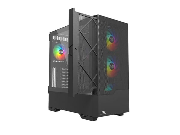 Nordic Gaming NGC-1167, Tower, PC, Sort, ATX, micro ATX, Mini-ATX, Spil, Flere, Spil, Flere