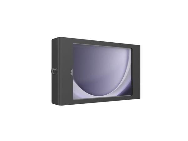 Compulocks Galaxy Tab A9 Apex Enclosure Wall Mount - Innhegning - for nettbrett - låsbar - høyverdig aluminium - svart - skjermstørrelse: 8.7" - ve...