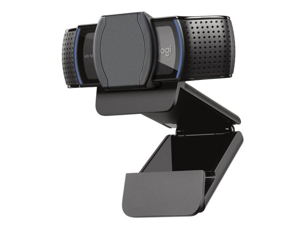 Logitech C920e - Webbkamera - färg - 720p, 1080p - ljud - USB 2.0 - TAA-kompatibel