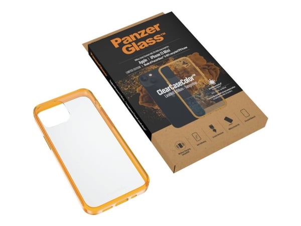 PanzerGlass 328, Suojus, Apple, Apple - iPhone 13 Mini, 13,7 cm (5.4"), Oranssi