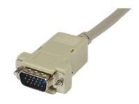 MicroConnect VGA HD15 M/M 2M ohut kaapeli (VE001-A)