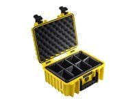 B&W outdoor.case Type 3000 - Hard eske - polypropylen - gul