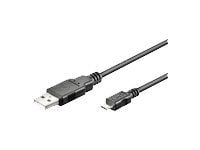 MicroConnect - USB-kabel - Micro-USB type B (hann) til USB (hann) - 3 m