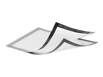 DURABLE DURAFRAME PLUS - Dokumentholder - for A4 - magnetisk - sølv (en pakke 2)