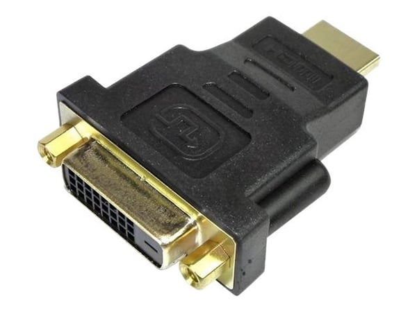 Qoltec - Videoadapter - HDMI han til DVI-D hun