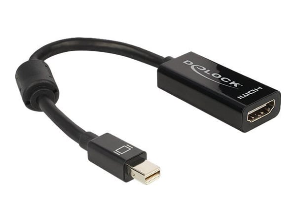 Delock - Video adapter - Mini DisplayPort hann til HDMI hunn - 18 cm