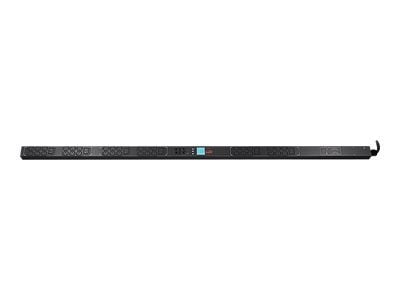 APC Metered Rack PDU - Strømfordelingslist (kan monteres i rack) - AC 400 V - 11 kW - Ethernet 10/100, RS-232 - utgangskontakter: 42 (power IEC 603...