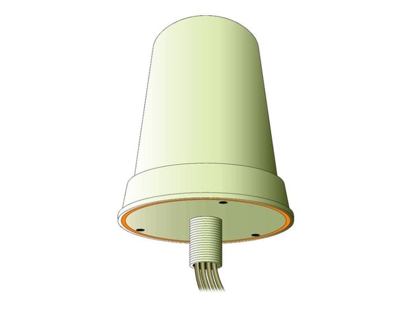 Cisco Aironet Dual-Band MIMO Wall-Mounted Omnidirectional Antenna - Antenne - 4 dBi - rundtstrålende - utendørs, kan monteres på vegg, innendørs
