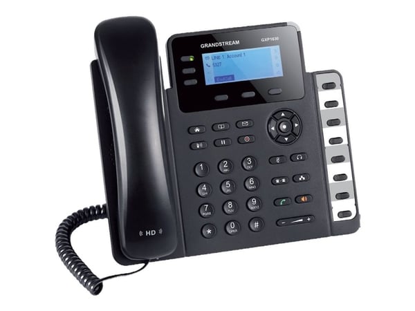 Grandstream GXP1630 - VoIP-telefon - 4-riktad samtalsförmåg - SIP - 3 linjer