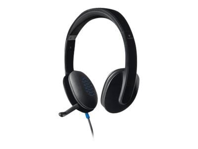 Logitech USB Headset H540 - Headset - på örat - kabelansluten - USB