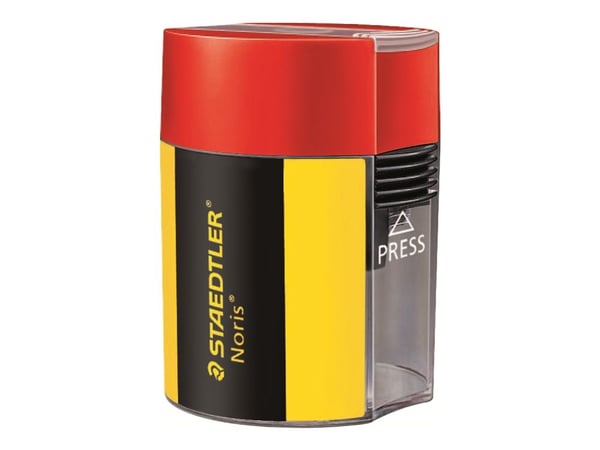 STAEDTLER Noris - teroitin - musta, keltainen - metallia