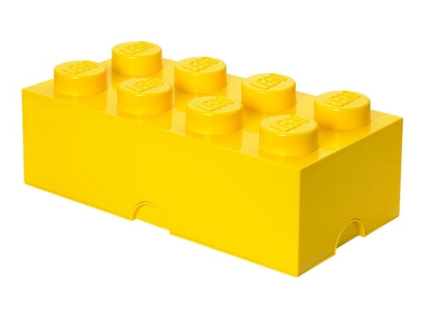 LEGO Storage Brick 8 - Lagerboks - lysegul