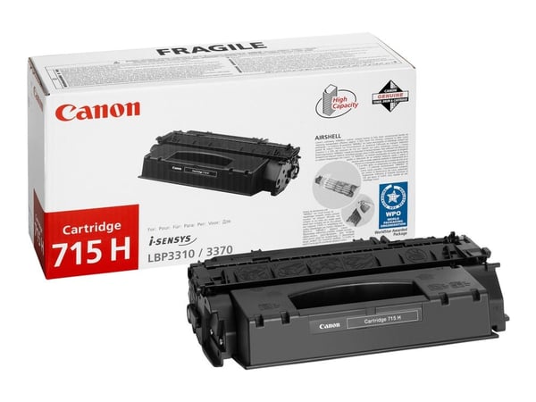 Canon 715H - Lajittelu - alkuperäinen - tonerpatron - i-SENSYS LBP3310, LBP3370 -laitteisiin