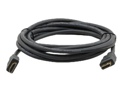 Kramer C-MHM/MHM Series C-MHM/MHM-15 - HDMI-kabel med Ethernet - HDMI hann til HDMI hann - 4.6 m