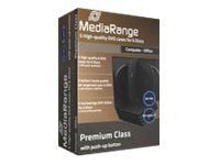 MediaRange Retail pack 6er-DVD-Box - Lagring - DVD-fodral - kapacitet: 6 CD/DVD (paket om 5)