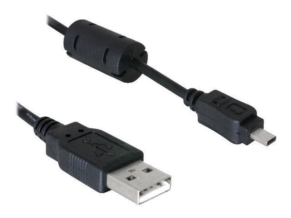Delock - USB-strømkabel - USB hann til digitalt kamerakontakt hann