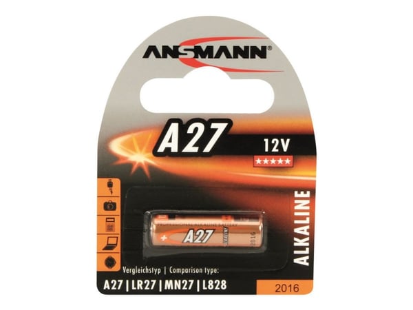 ANSMANN A27 - Batteri 27A - Alkalisk