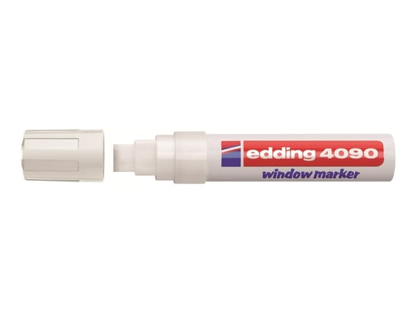 Edding 4090, Valkoinen, Taltta, 5 kpl