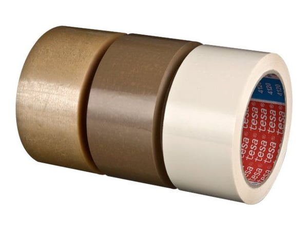 TESA 4120, Läpinäkyvä, Pakkaaminen, Polyvinyylikloridi (PVC), Polykarbonaatti, Puu, 2 N/cm, 75%
