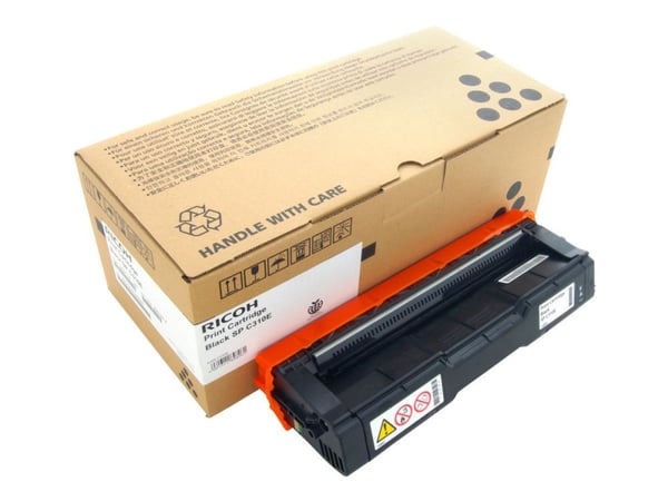 Ricoh 407638, 2500 sivua, Musta, 1 kpl