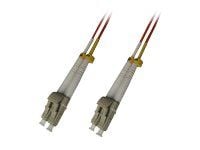 MicroConnect - Nettverkskabel - LC/PC-multimodus (hann) til LC/PC-multimodus (hann) - 2 m - 2 m - fiberoptisk - 50 / 125 mikroner - OM2 - halogenfr...