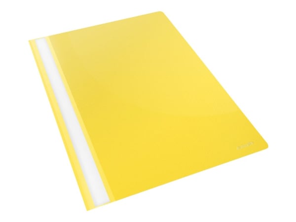 Esselte - Rapportfil - for A4 - kapacitet: 160 ark - gul (pakke med 25)