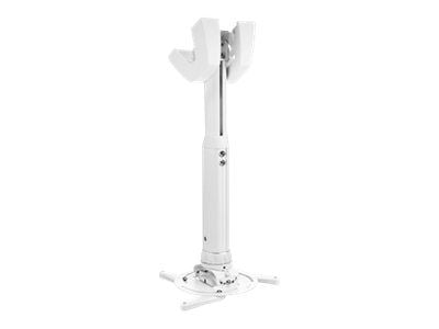 Vogel's Professional PPC 1540 - Monteringssett (takmontering, kontaktplate, teleskopstang) - for projektor - hvit - takmonterbar