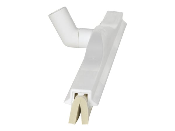 Gulvskrape, Vikan, 60x10x7,5 cm, hvit, cellegummi/PP, 60 cm, med svingledd og dobbeltblad