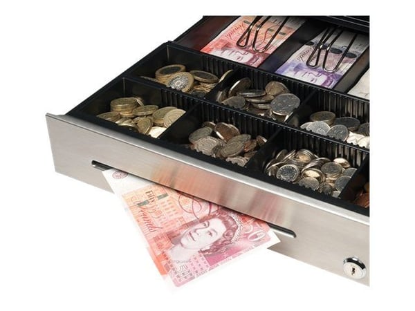 Safescan HD-4141S - Cash Drawer - svart, silver
