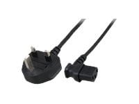 Microconnect PE090420A, 2 m, Virtapistoke tyyppi G, C13 liitin, H05VV-F, 250 V, 10 A