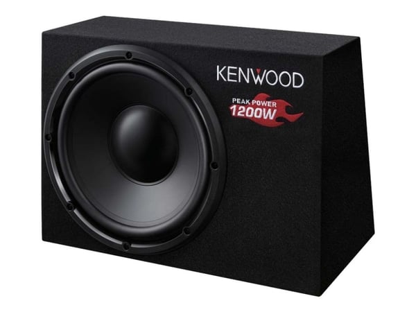 Kenwood KSC-W1200B - Subwoofer - 300 Watt - 11,81"