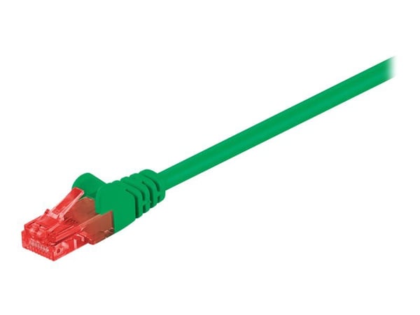 Wentronic Goobay CAT 6 patch-kaapeli, U/UTP, vihreä, 7,5 m - CCA kupariyhdiste (68430)
