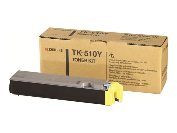 Kyocera TK 510Y - Gul - original - tonersett - for FS-C5020, C5025, C5030