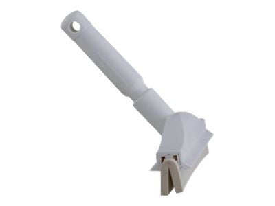 Håndskraber Vikan hvid m/gummi 250mm
