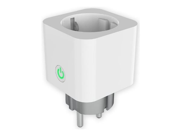 Gembird TSL-PS-F1M-01-W, Tyyppi F, 2400 MHz, Valkoinen, Kiiltävä, Teho, 220 - 240 V