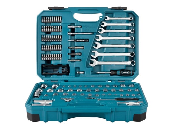 Makita - Verktøyssett - 120 deler - inn boks