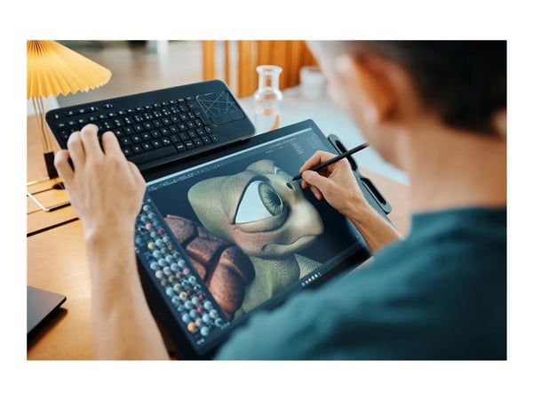 Wacom Cintiq Pro 22 - Digitaliserer m/ LCD display - 47.6 x 26.8 cm - multi-touch - elektromagnetisk - 8 knapper - kablet - USB-C, HDMI, DisplayPort